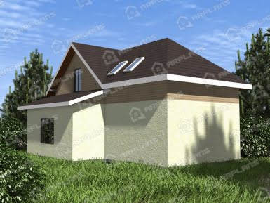 Проект каркасного дома И-001