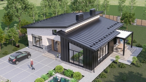 Дом из кирпича